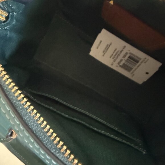 coach Mini Rowan Crossbody Bag In Blocked Signature Leather cy744 - Picture 6 of 7